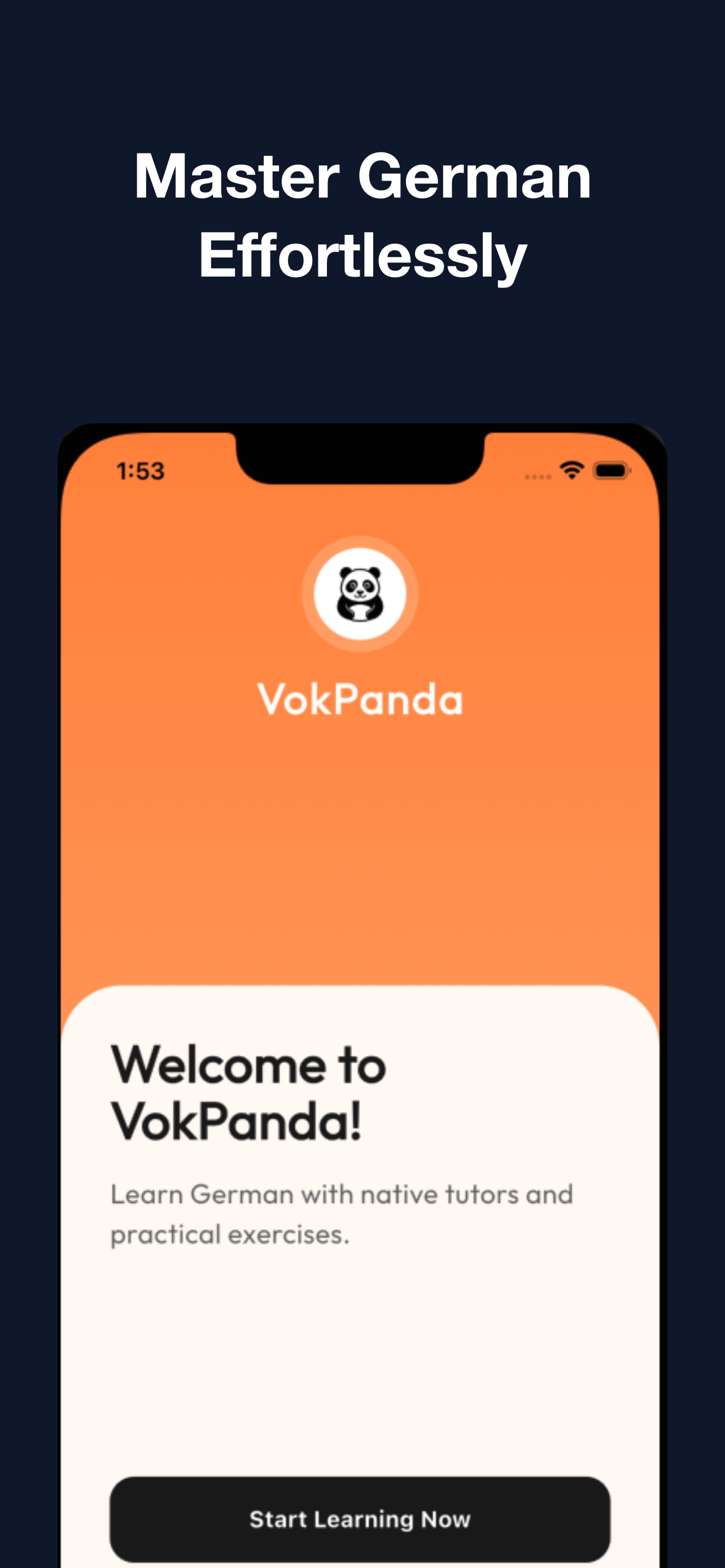 VokPanda App Home